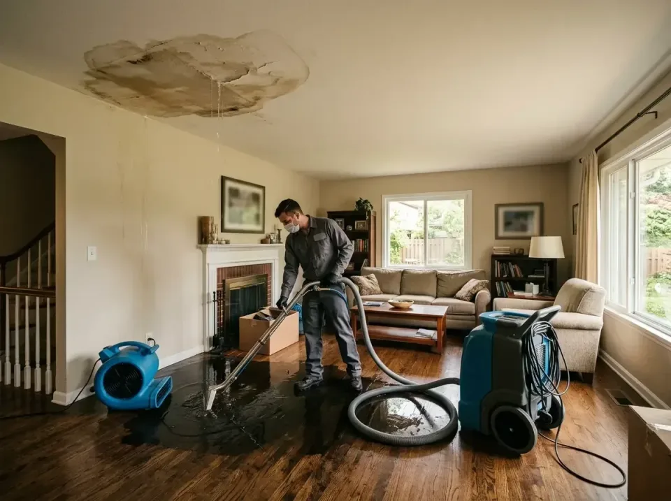 attic-pipe-burst-ceiling-drip-008 — frequently asked questions, Water Damage Restoration & Carpet Care in Manassas Park, VA